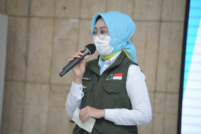 Atalia Ridwan Kamil Hadiri Pengukuhan Pengurus JABAR Bergerak Kabupaten Garut