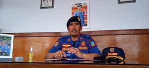 Kepala Disdamkar Kabupaten Garut, Aah Anwar Saefulloh, menjelaskan pembentukan Redkar di Kabupaten Garut, Selasa (1/12/2020).