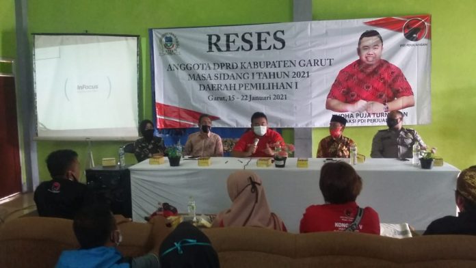 Yudha Puja Turnawan, Anggota DPRD Fraksi PDI Perjuangan Dapil 1 Gelar Reses Masa Sidang Tahun 2021