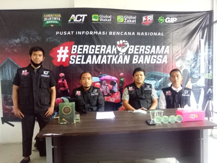 ATC(Aksi Cepat Tanggap) Garut menggelar Konferensi Pers terkait Pemberangatan Kapal kemanusiaan ke Sulbar dan Kalsel
