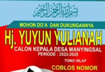 Sosok Perempuan Hebat Hj.Yuyun Yulianah Menjadi Idola di Pilkades Manyingsal