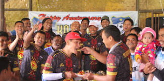 KOBE FC Rayakan HUT ke 1, Gelar Tumpengan dan Laga Persahabatan