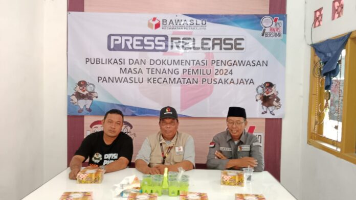 IMG-20240213-WA0049 Panwaslu Kecamatan Pusakajaya Kabupaten Subang Gelar Press Release dipimpin Ketua Panwaslu Syamsudin Suhadi