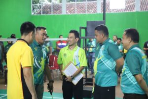 Open Tournament Bulu Tangkis Danrem 062/TNI Cup Tahun 2024"Dari Korem 062 Tarumanegara untuk Prestasi Kabupaten Garut Lebih Maju".