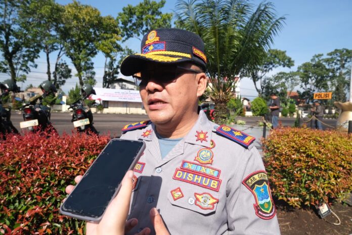 Kadishub Garut Satria Budi : Dukung Operasi Keselamatan Lodaya 2024 yang dilaksanakan Polres Garut
