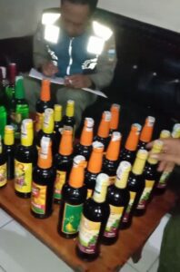 Satpol PP Garut Kembali Amankan Puluhan Miras di bulan Suci Ramadan
