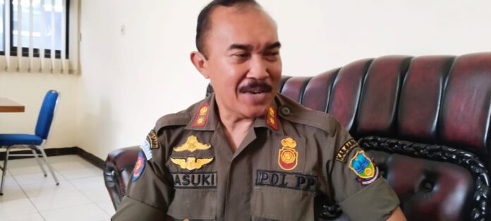 Satpol PP Garut Kembali Amankan Puluhan Miras di bulan Suci Ramadan