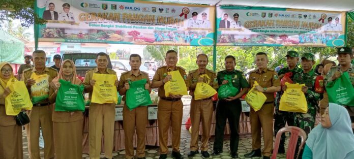 PEMKAB LAMTIM BERPARTISIPASI MELAKSANAKAN KEGIATAN STABILIASI PASOKAN DAN HARGA PANGAN