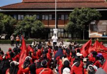 Hari Buruh Internasional Jadi Momentum Aspirasi Para Pekerja/Buruh Dalam Audiensi dengan Bupati Garut