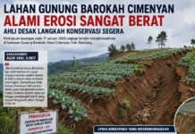 Lahan Gunung Barokah Cimenyan Alami Erosi Sangat Berat, Ahli Desak Langkah Konservasi Segera