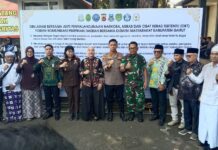 Polres Garut,Forkopimda bersama Elemen Masyarakat, “Tolak Keras Peredaran Narkoba,Miras,dan Obat Keras Tertentu (OKT) Ilegal”.