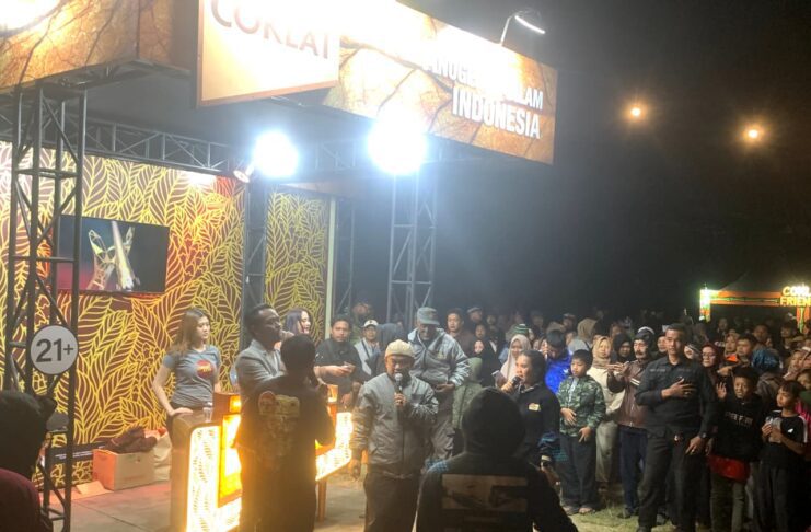 Coklat Kita Hadir di Desa Alam Endah, Warga Sambut Meriah Perpaduan Budaya dan Hiburan