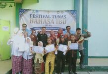 Tidak ada Korban Jiwa Benteng Gedung PGRI Karangpawitan Roboh,Saat Acara Festival Tunas Bahasa Ibu (FTBI).