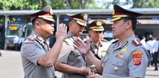 Kapolrestabes Bandung Pimpin Sertijab, Dua Jabatan Strategis Berganti