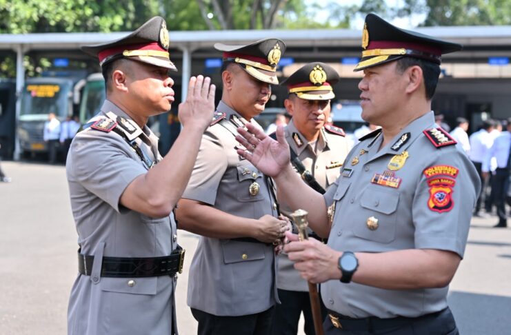 Kapolrestabes Bandung Pimpin Sertijab, Dua Jabatan Strategis Berganti